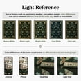 thumbnail image 3 of Lahome Washable 5'x7' Insect Botanical Pattern Area Rug, Dark Green Boho Vintage Forest Rugs for Living Room, Ultra-Thin Non-Shedding Non-Slip Soft Carpet for Bedroom Dining Room Nursery, Dark Green, 3 of 11