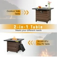 thumbnail image 6 of Sophia & William 32" Outdoor Patio Gas Fire Pit Table 50,000 BTU, 6 of 7