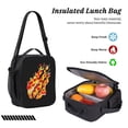thumbnail image 6 of Prestonplayz Pizza Backpack Set, 3 Piece Backpack Set With Lunch Box Pen Box , High Capacity Bookbag Lunch Bag Pencil Case Workplace Travel, 6 of 8