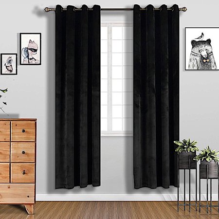 Balsacircle 52 X 96 Inch Premium Velvet Curtains Drapes Panels