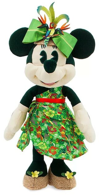 Details about   NEW Disney Minnie Mouse Main Attraction May Plush Enchanted Tiki Room 
