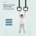 thumbnail image 2 of Anillo de levantamiento de gimnasia para niños cintas de mano con Ehuebsd correa ajustable equipo de entrenamiento de fuerza, 2 of 5