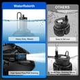 thumbnail image 2 of Water-Rebirth Automatic On Off Submersible Pool Cover Sump Pump PP2500 2500 GPH 0.3 HP 1-Count, 2 of 6
