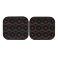 thumbnail image 7 of Windshield Sun Shade, Red Poker Foldable Car Sun Shade Windshield for Front, 2 Pieces, 7 of 7