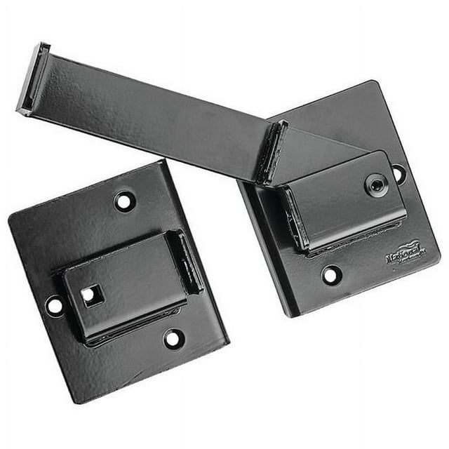 National Hardware 7182868 Heavy Duty Flip Door & Gate Latches, Black