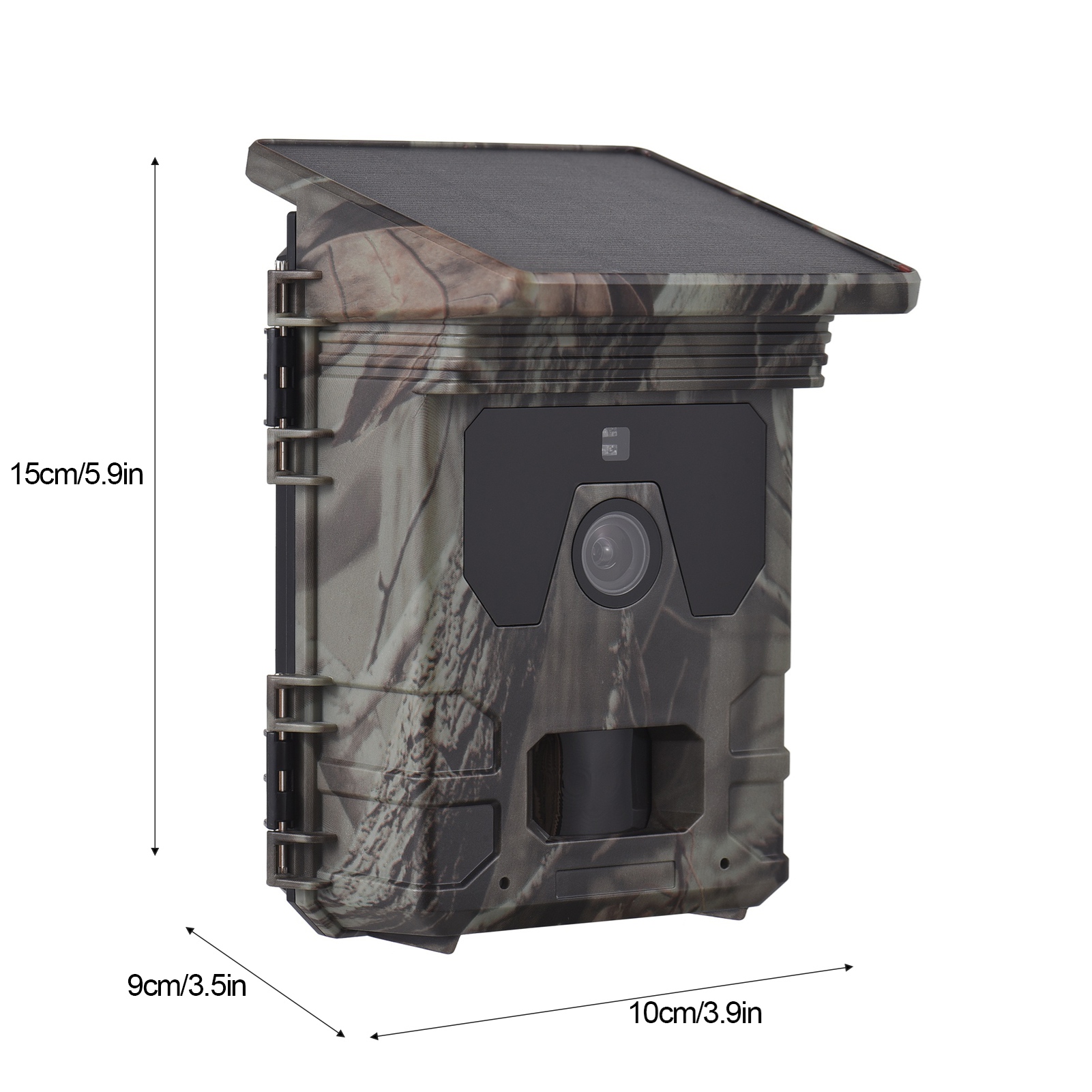 Solar Powered Hunting Camera 4K Videos 50MP Pictures Solar Trail Camera