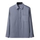 thumbnail image 2 of Blusa y camisa de manga larga con cuello vuelto Nueva camisa de manga larga con solapa para hombre de negocios Blusa y camisa de manga larga con cuello vuelto Blusa para hombre, 2 of 4