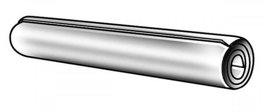 Sim Supply Spring Pin,Coil,1/4x3-1/2 L,Pk50  5EB73