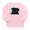 Petal Pink, variant on - Pug Face Long Sleeve Infant T Shirt - Long Sleeve Infant T-Shirt