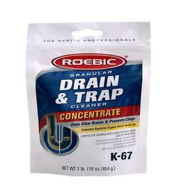 Roebic 16-Ounce Biodegradable Granular Drain and Trap Cleaner 