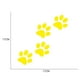 thumbnail image 2 of 24pcs gato huella calcomanía de coche hermosa calcomanías de coche decoraciones del cuerpo del coche, 2 of 6