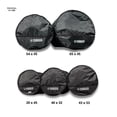 thumbnail image 2 of Juego De Fundas Para Bateria 5 Piezas Smr Pro Negro De Proteccion Profesional, 2 of 3