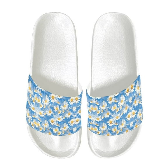 FUIALDOLG Anti-Slip Slippers for Women Shower Bathroom Slides Sandals House Slippers