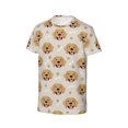 thumbnail image 3 of Honeii Labrador Retriever Dog Print Kids Boy T-Shirt,Breathable Round Neck Tee,Stylish Summer Tee for Boys, for Outdoor Activities and Casual Wear, 3 of 7