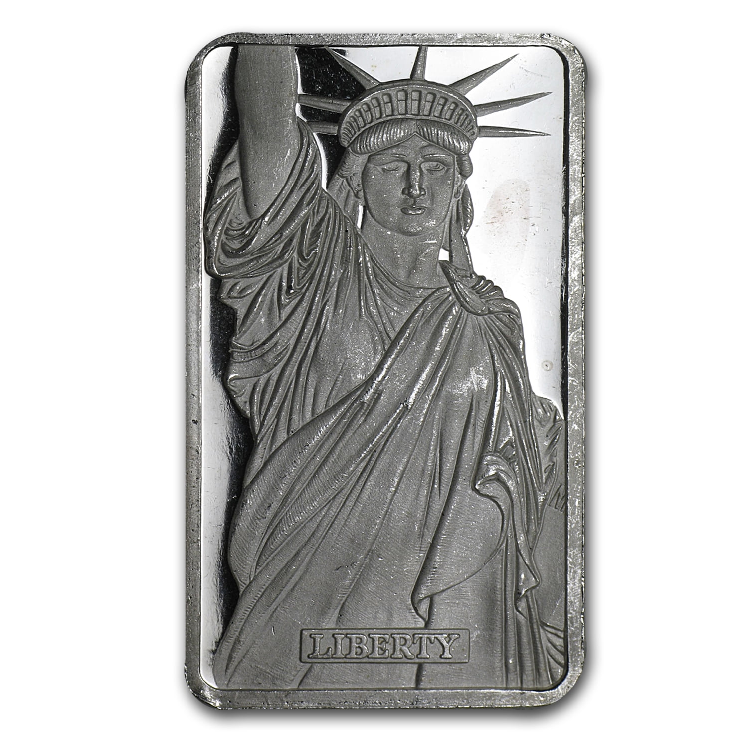 Johnson Matthey MTB Statue Of Liberty 1 oz Silver Bar .999 Mint Sealed w//Assay!
