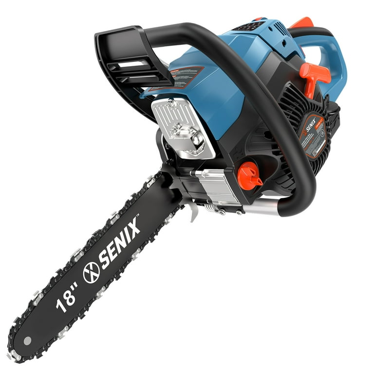 SENIX 49cc 4-Cycle 18-Inch Gas Chainsaw with Oregon Bar