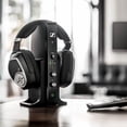 thumbnail image 2 of Sennheiser Consumer Audio RS 195 RF Wireless Headphone Systems for TV Listening with Selectable Hearing Boost Preset,Black, 2 of 4