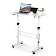 thumbnail image 1 of Escritorio Móvil de 32", Mesa de Pie para Laptop de Altura Ajustable, Escritorio Pequeño para Computadora, Escritorio con Ruedas para el Hogar, Oficina, Schoo, 1 of 9