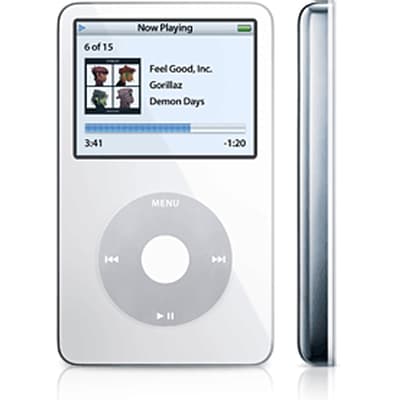Apple iPod Classic 5a generación 30GB Blanco - Chile | Ubuy