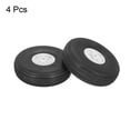thumbnail image 3 of 4 Pcs RC Airplane Wheels, 2.5 Inch OD RC Plane Parts Wheels Model Airplane Light PU Sponge Tire Tail Foam Wheel, 3 of 7
