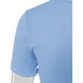 thumbnail image 4 of TheFound Women Skinny Crop Top Solid Color Short Sleeve Round Collar T-shirt, 4 of 6