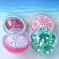 thumbnail image 2 of Beach Ball 12in Clear: Fruit Pool Ball Inflatable Ball Bouncing Ball for Kids, 2 of 6