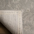 thumbnail image 3 of SAFAVIEH Bella Oliver Floral Wool Runner Rug, Grey/Silver, 2'3" x 8', 3 of 6