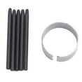 thumbnail image 2 of 5 Pcs Pointes de Remplacement pour Stylet Écran Tactile, Pièces Accessoires Standard, Noir, 2 of 7