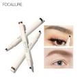 thumbnail image 4 of FOCALLURE 2Pcs Liquid Waterproof Eyebrow Pen with Micro-Fork Tip Applicators ,Black Brown, 4 of 7