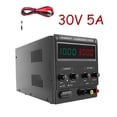 thumbnail image 1 of Alimentation Réglable 30V 10A Alimentation Numérique CC pour Labo Commutation d'Alimentation 120V 3A 60V 5A Alimentation de Banc Régulateur de Tension, 1 of 6