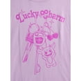 thumbnail image 2 of Weekend Academy Girls Oversized Graphic Tee with Short Sleeves, Sizes 4-18, 2 of 3
