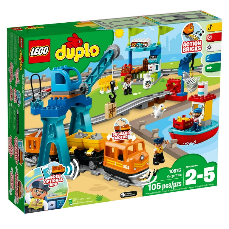 Kirkestol anden Frø LEGO Cargo Train 10875 Building Set (105 Pieces) - Walmart.com
