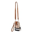 thumbnail image 5 of XB Women Leather Crossbody Wallet Cell Phone Purse Plaid Shoulder Handbag Clutch wristlet Wallets, 5 of 8