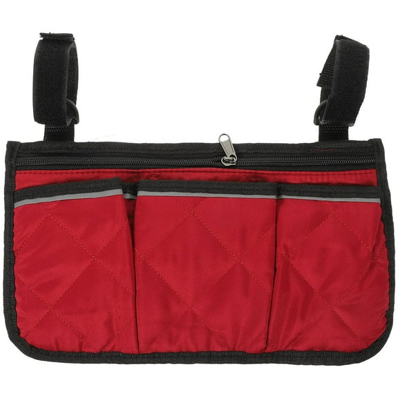 LOLIPPYY Storage Wheelchair Side Bag Non Woven Fabric 1Pcs