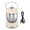 Beige, variant on Rechargeable LED Retro Camping Lantern Dimmable 3 Modes Vintage Tent Lamp 6.9 x 4.4 inches / 17.5 x 11.2 cm
