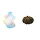 thumbnail image 1 of Cojín decorativo de maquillaje con espejo de calabaza acrílico ondulado, moderno cojín de Halloween para baño, dormitorio, pared o sofá, 1 of 8