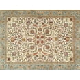 thumbnail image 1 of Ahgly Company Machine Washable Indoor Rectangle Traditional Khaki Gold Area Rugs, 4' x 6', 1 of 7