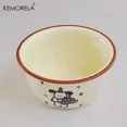 thumbnail image 3 of Cuencos de cerámica de cartón para sopa, arroz, ensaladas, avena, fideos, cuenco para servir, apto para microondas y lavavajillas, juego de cocina, 320ML /11OZ, 3 of 5