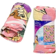Disney Princess Soft Silky Fleece Throw 40"x50" Kids Blanket