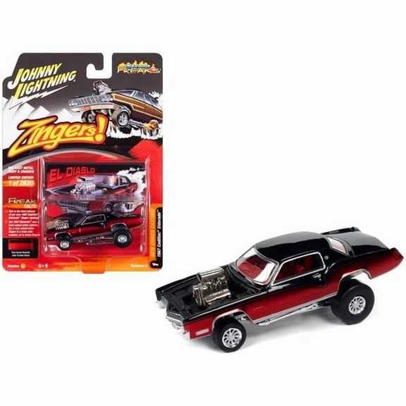 Johnny Lightning 1:64 Street Freaks Ver A 1967 Cadillac Eldorado Red Velvet