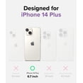 thumbnail image 2 of Ringke Fusion Bumper [Reinforced Corner] Compatible with iPhone 14 Plus Case 6.7 Inches, Transparent Shockproof Protective Cover for Women, Men - Clear, 2 of 11