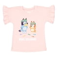 thumbnail image 7 of Bluey Toddler Girls' Short Sleeve T-Shirt Set Bluey Blue Grey Pink, 7 of 7
