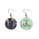 thumbnail image 1 of Black Dog Pet Animal picture Colgante decorativo temporada pendientes de primavera joyas Unbranded M, 1 of 3