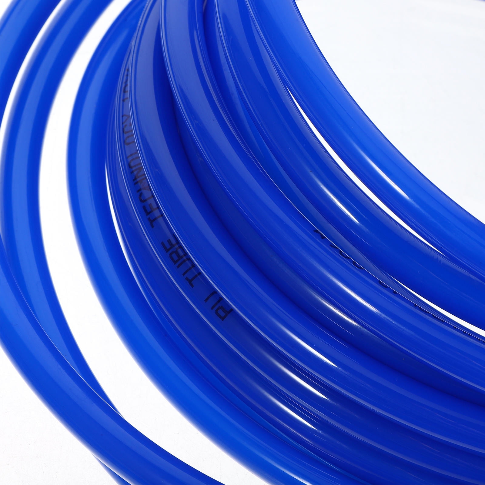 USHOBE Blue Tpu Hose for Air Compressor Transparent Air Line Tubing Durable Material