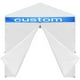 thumbnail image 2 of InstaHabit 10x10 Ft Pop Up Canopy with Sidewall Panel Kit Flea Market Yard Home InstaHabit Modern, 2 of 11