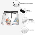 thumbnail image 3 of Vsdgher Summer Gnome Pattern Men's Boxer Brief Underwear,Soft Funny Underwear for Men-Small, 3 of 5