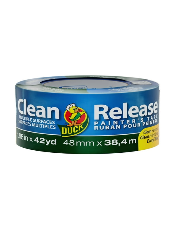 Duck Clean Release 1.88 in. x 42 yd. Blue Painter's Tape
