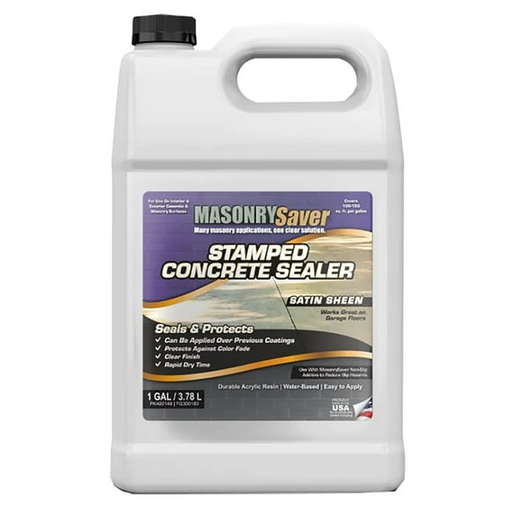 MasonrySaver Stamped Concrete Sealer gal