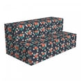 thumbnail image 1 of Floral Foldable Mattress, Feminine Colorful Roses Art, 78.7" x 47.2", Dark Indigo and Multicolor, by Ambesonne, 1 of 4