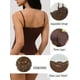 thumbnail image 5 of Body Starrylion de encaje marrón con cuello cuadrado para mujer, 5 of 7